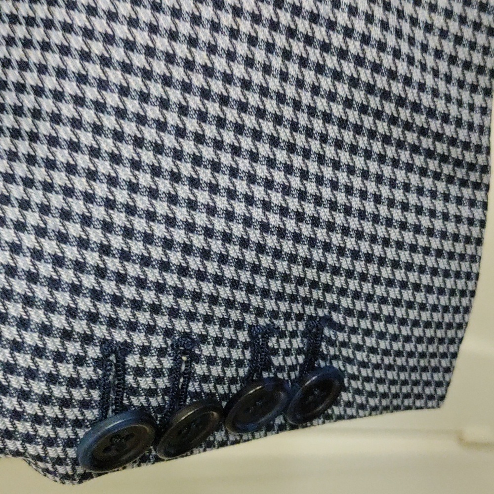 Brioni Brunico Checked Silk Jacket - Picture 2 of 7